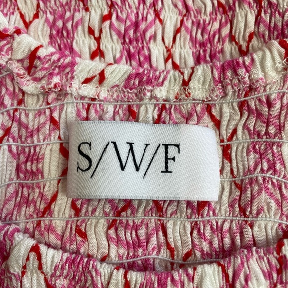 Australian brand SWF Shirred Singlet Top - Picture 7 of 9